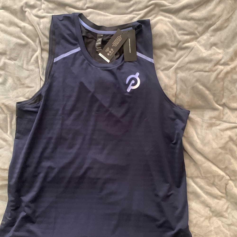 Peloton Men’s Rhône Navy Tank